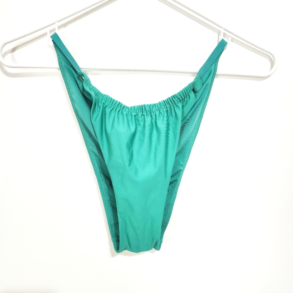 Aerie | NWT Cheekiest Bikini Bottoms Green Large